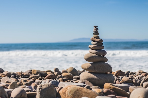 Beach stones